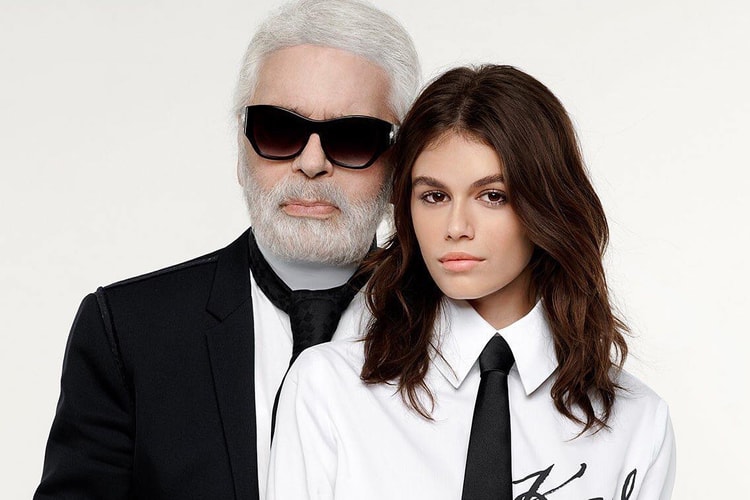 Karl Lagerfeld Reveals His Capsule Collection With Kaia Gerber