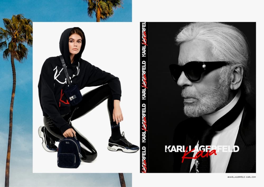 Kaia Gerber Karl Lagerfeld Capsule Collection Reveal Release Date