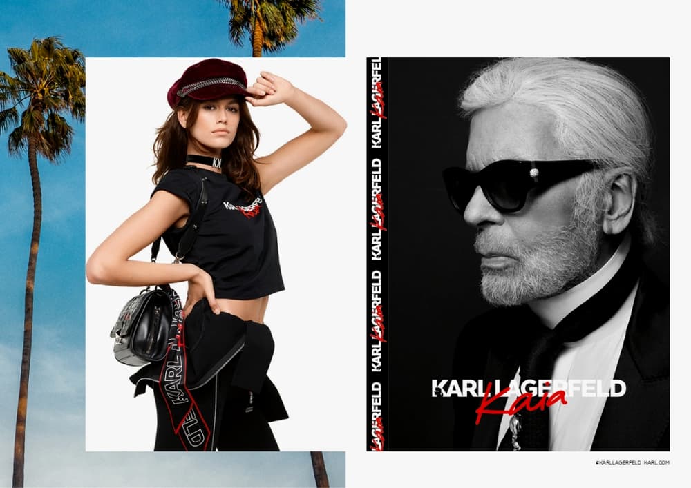 Kaia Gerber Karl Lagerfeld Capsule Collection Reveal Release Date