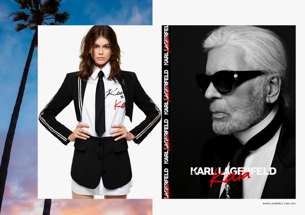 Kaia Gerber Karl Lagerfeld Capsule Collection Reveal Release Date