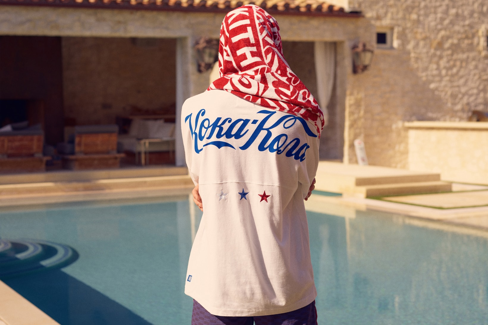 KITH x Coca Cola 2018 Collection Shirt White Towel Red