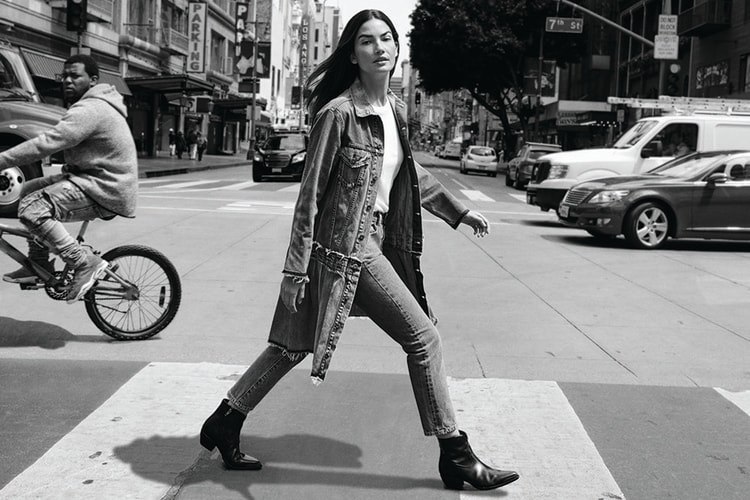 Lily Aldridge Fronts The Levi's® Made & Crafted® FW18 Campaign