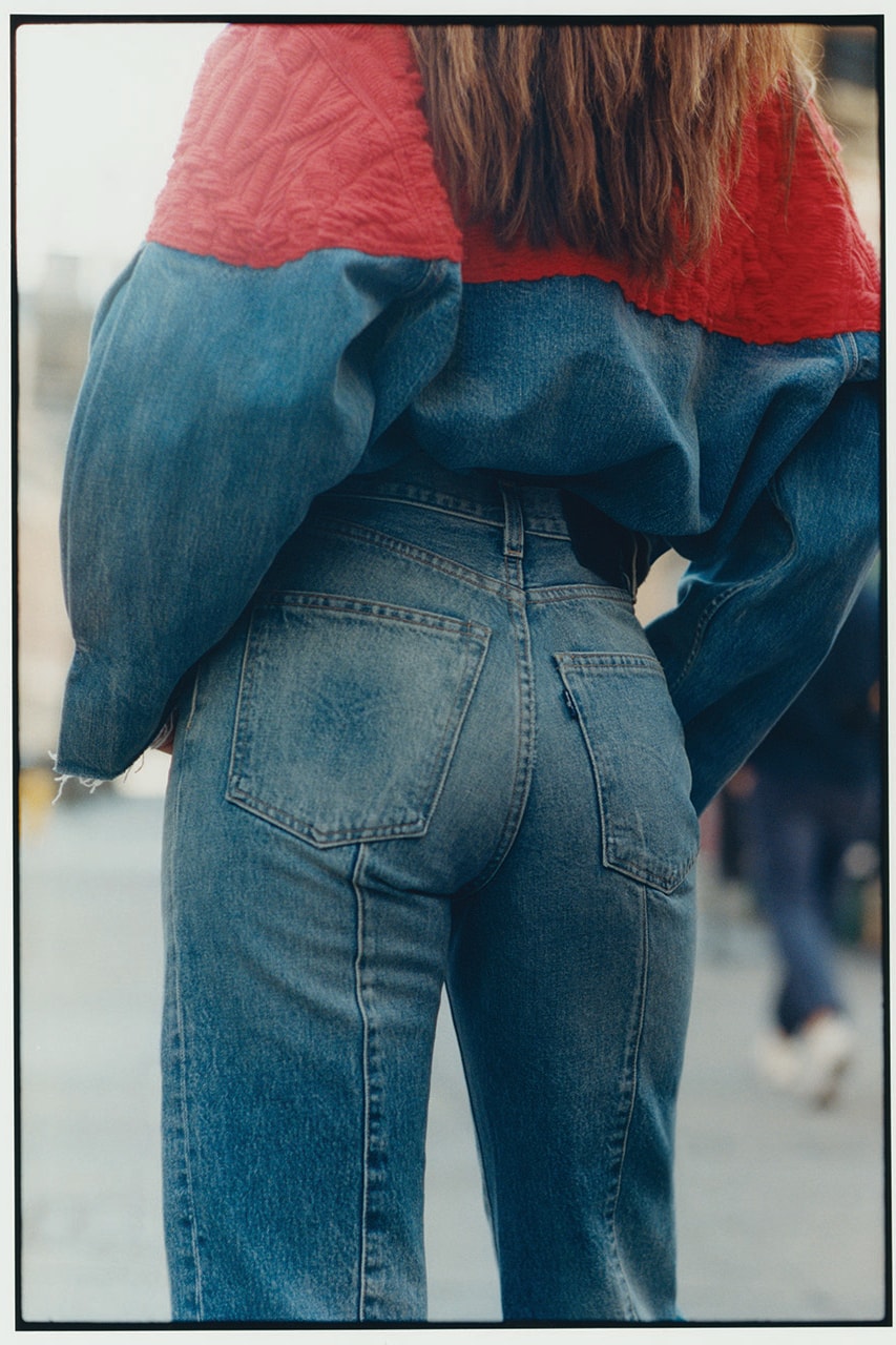 Levis Made & Crafted Fall/Winter 2018 Lookbook Lily Aldridge Campaign Collection Denim