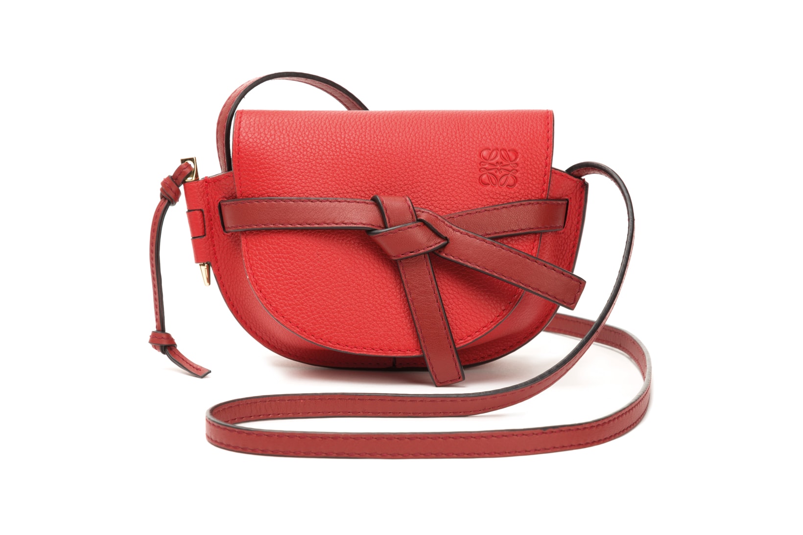 Loewe Mini Gate Bag Red