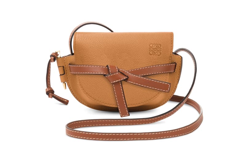 Loewe Mini Gate Bag Brown