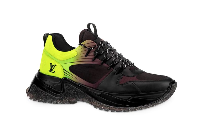 Louis Vuitton Run Away Pulse Sneaker Monogram Fluo Canvas Yellow