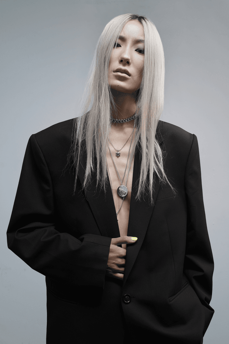 Luke Vicious Chain Choker Necklace Earrings Fall Winter 2018