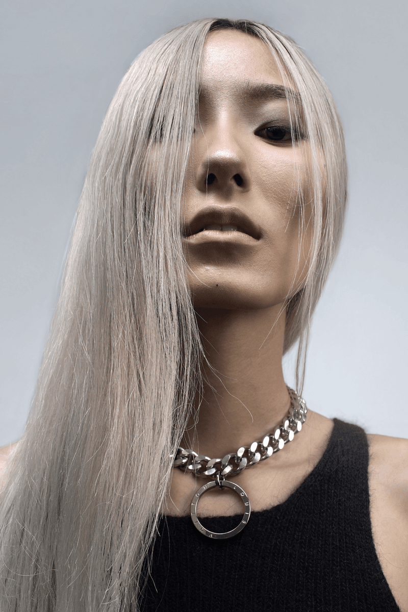 Luke Vicious Chain Choker Necklace Earrings Fall Winter 2018