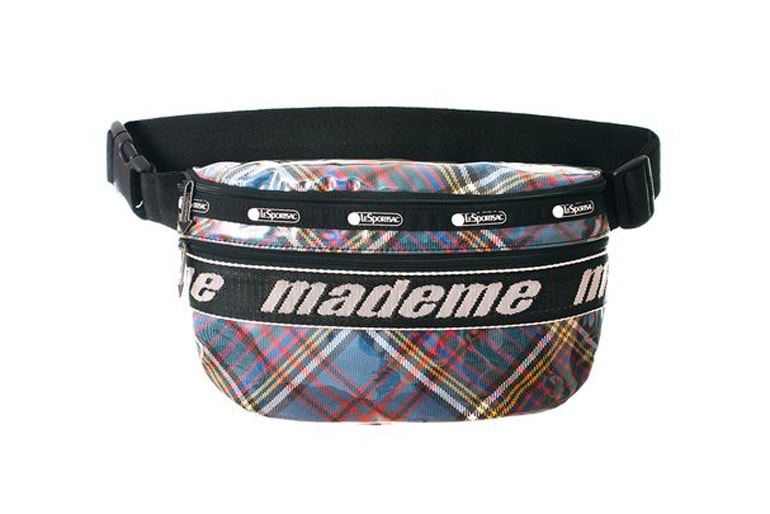MadeMe x LeSportsac Capsule Collection Belt Bag Blue Plaid