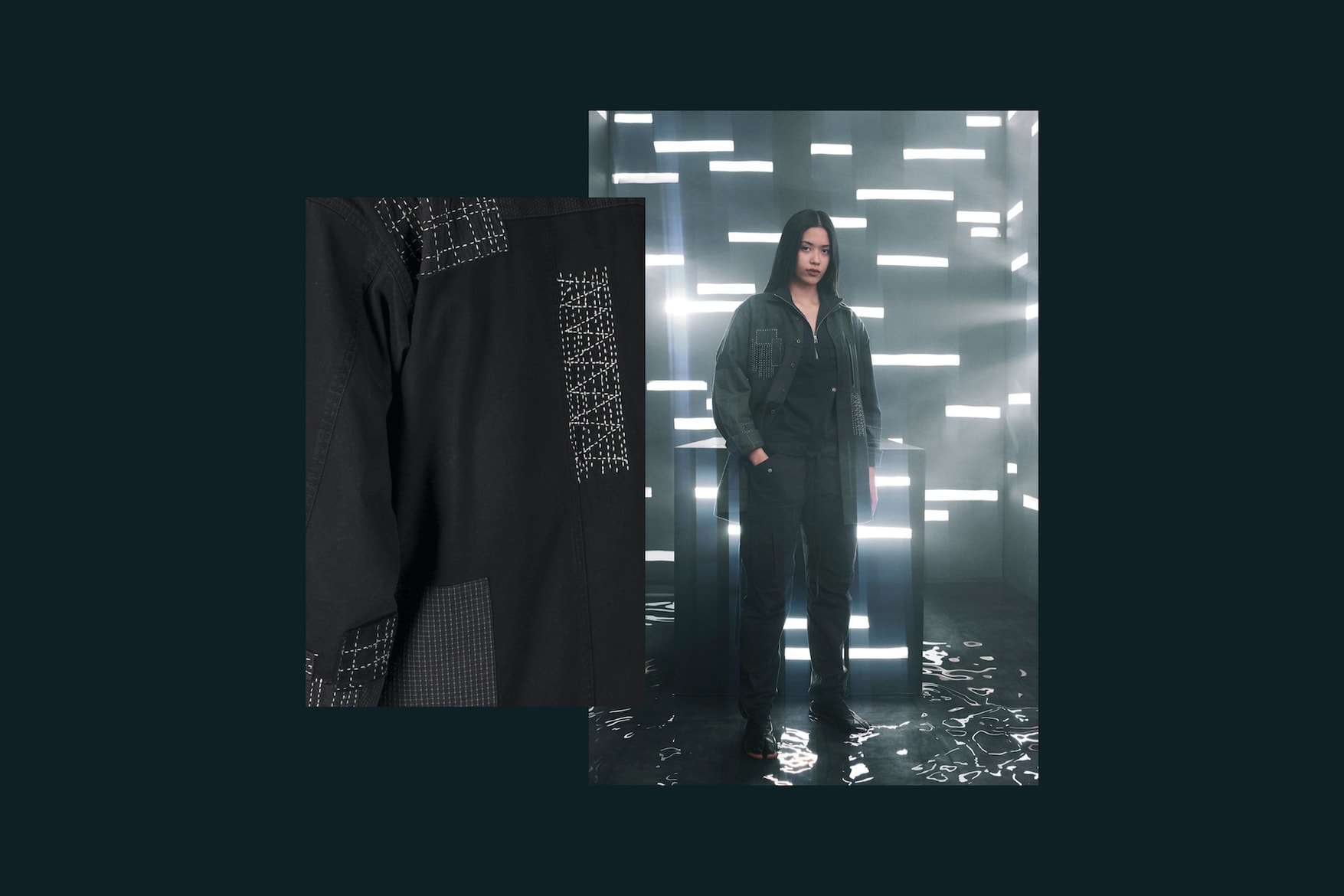 maharishi Fall/Winter 2018 Lookbook Dark Camo Print Tactical Collection Jackets