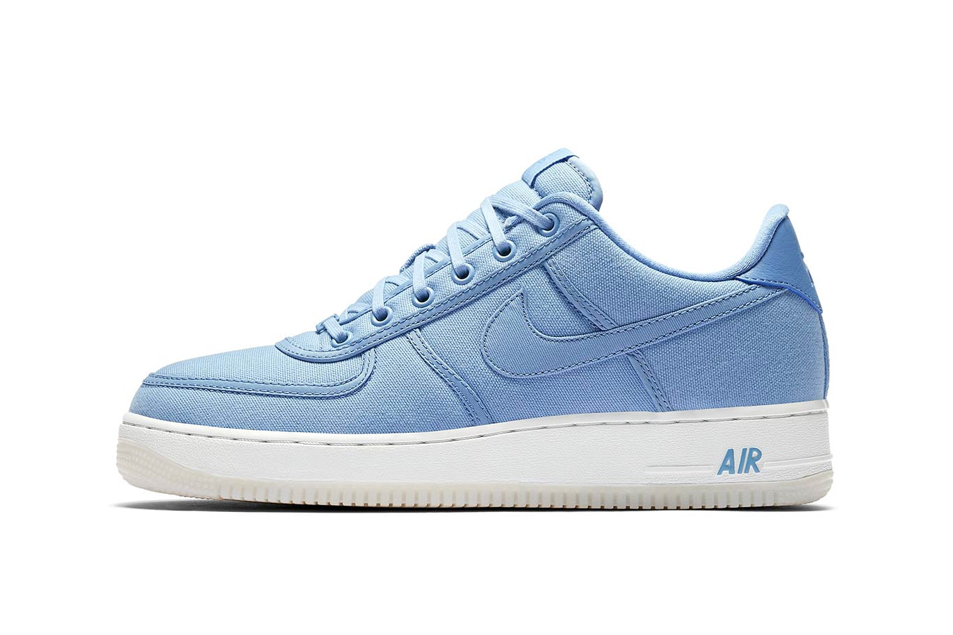 Nike Air Force 1 Canvas December Sky Off White