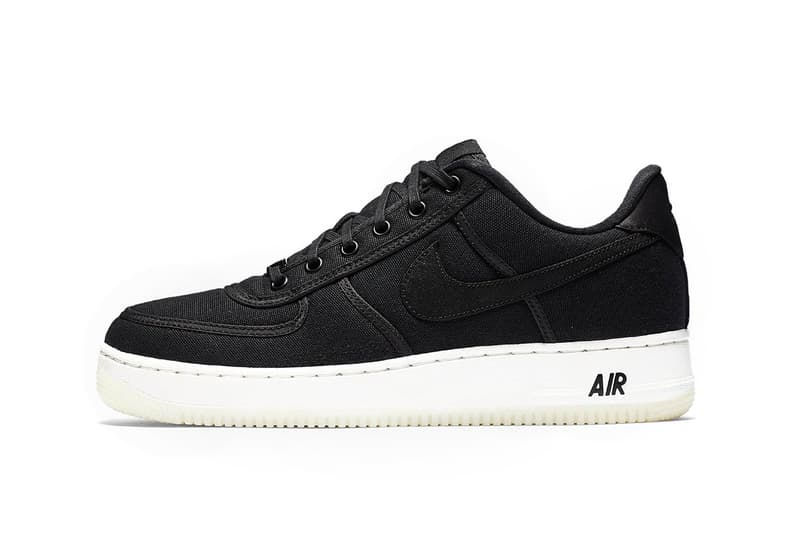 Nike Air Force 1 Canvas Black Summit White