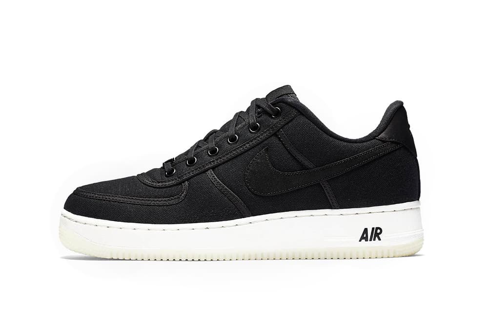 Nike Air Force 1 Canvas Black Summit White