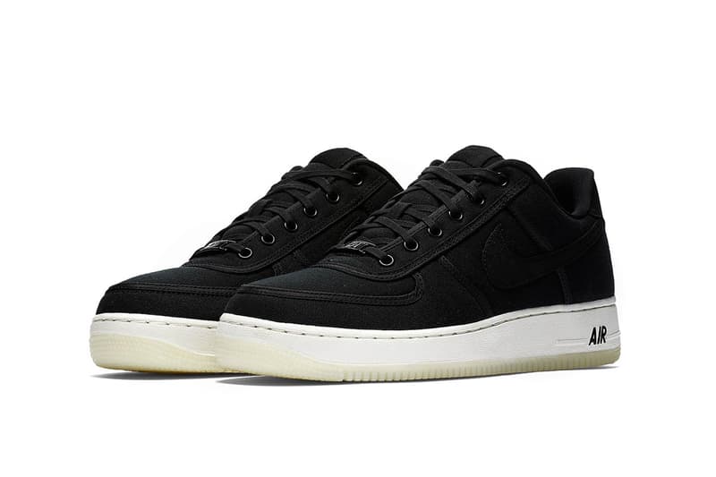 Nike Air Force 1 Canvas Black Summit White