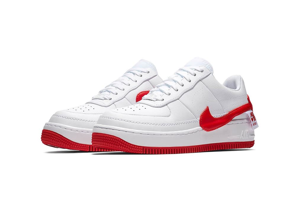 Tener un picnic Inconsistente Poesía Nike Air Force 1 "JESTER XX" in White and Red | Hypebae