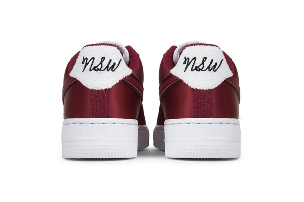 Nike Air Force 1 NSW Red Crush Suede Women's Sneaker