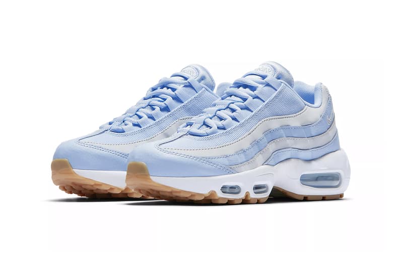 Nike Drops Air Max 95 in Baby Blue Royal Tint Pure Platinum