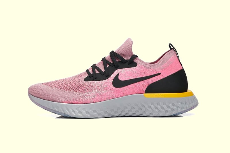 nike epic react flyknit pink matcha