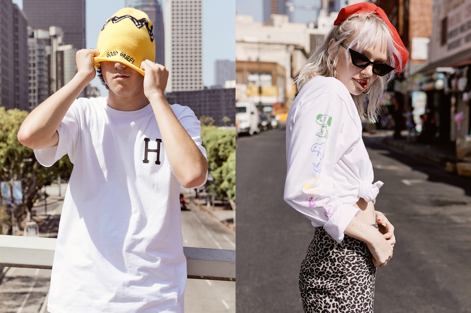 Peanuts x HUF Snoopy Collection T-Shirt White
