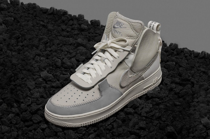 Publyc School NYC Nike Air Force 1 Collaboration Grey Black White Release Date