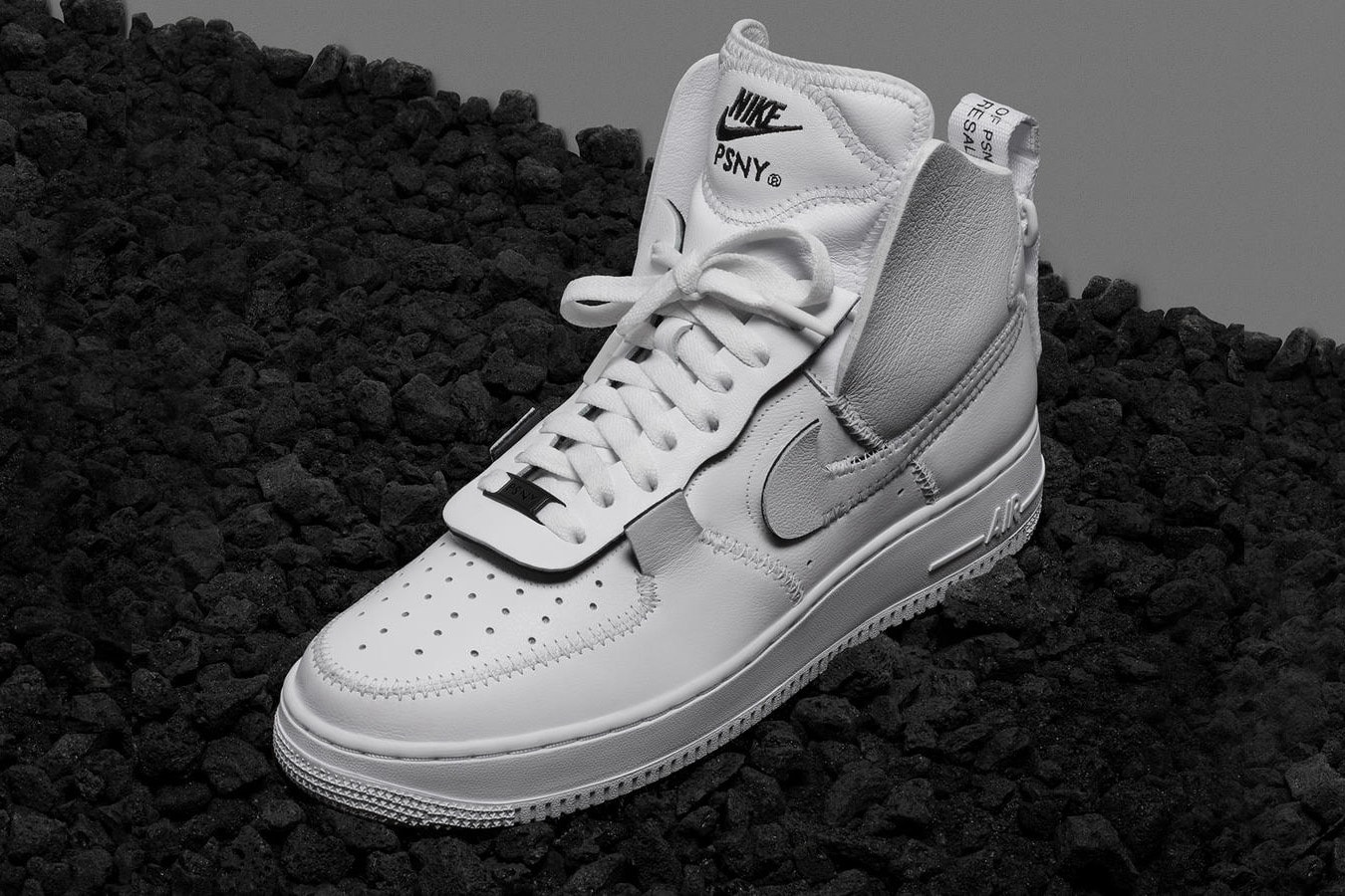 Publyc School NYC Nike Air Force 1 Collaboration Grey Black White Release Date