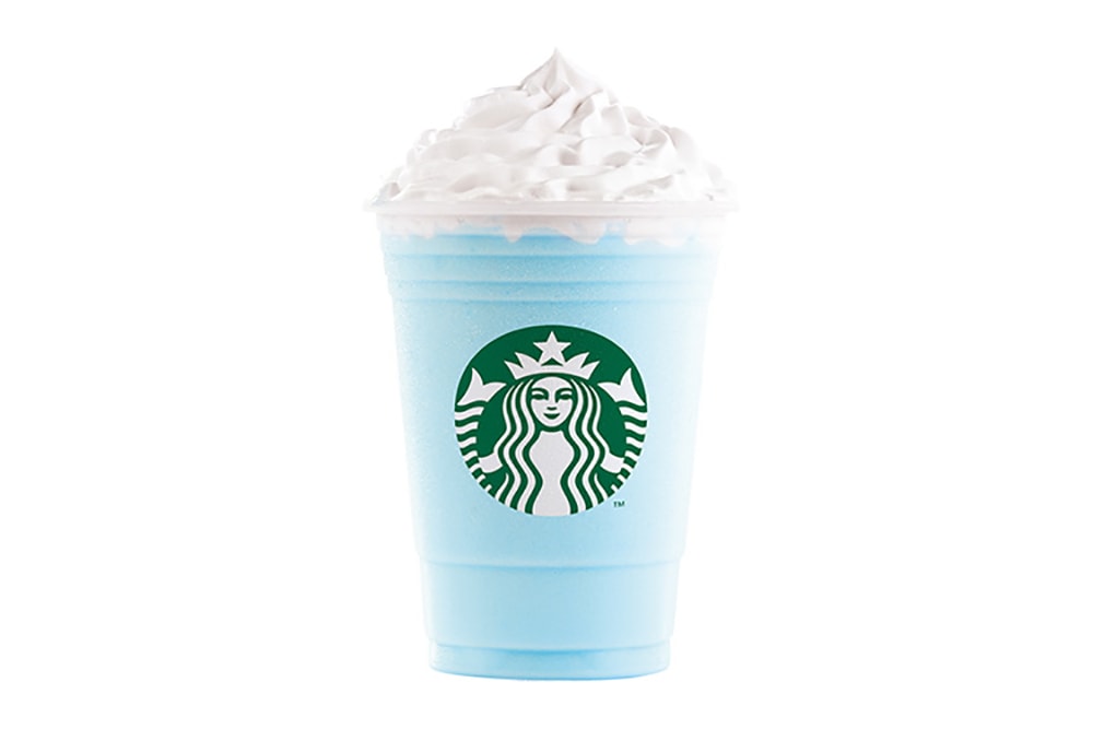 Starbucks Mexico Bubblegum Cotton Candy Pink Blue Back To The Flavor Frappuccino