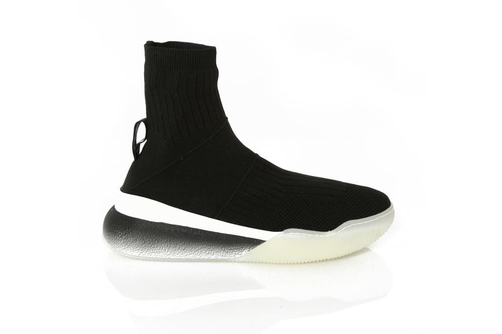 Stella McCartney Sustainable Loop Sneaker Shoe Sock Trainer Red Black