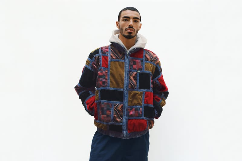 Supreme Fall/Winter 2018 Lookbook Jacket Red Blue