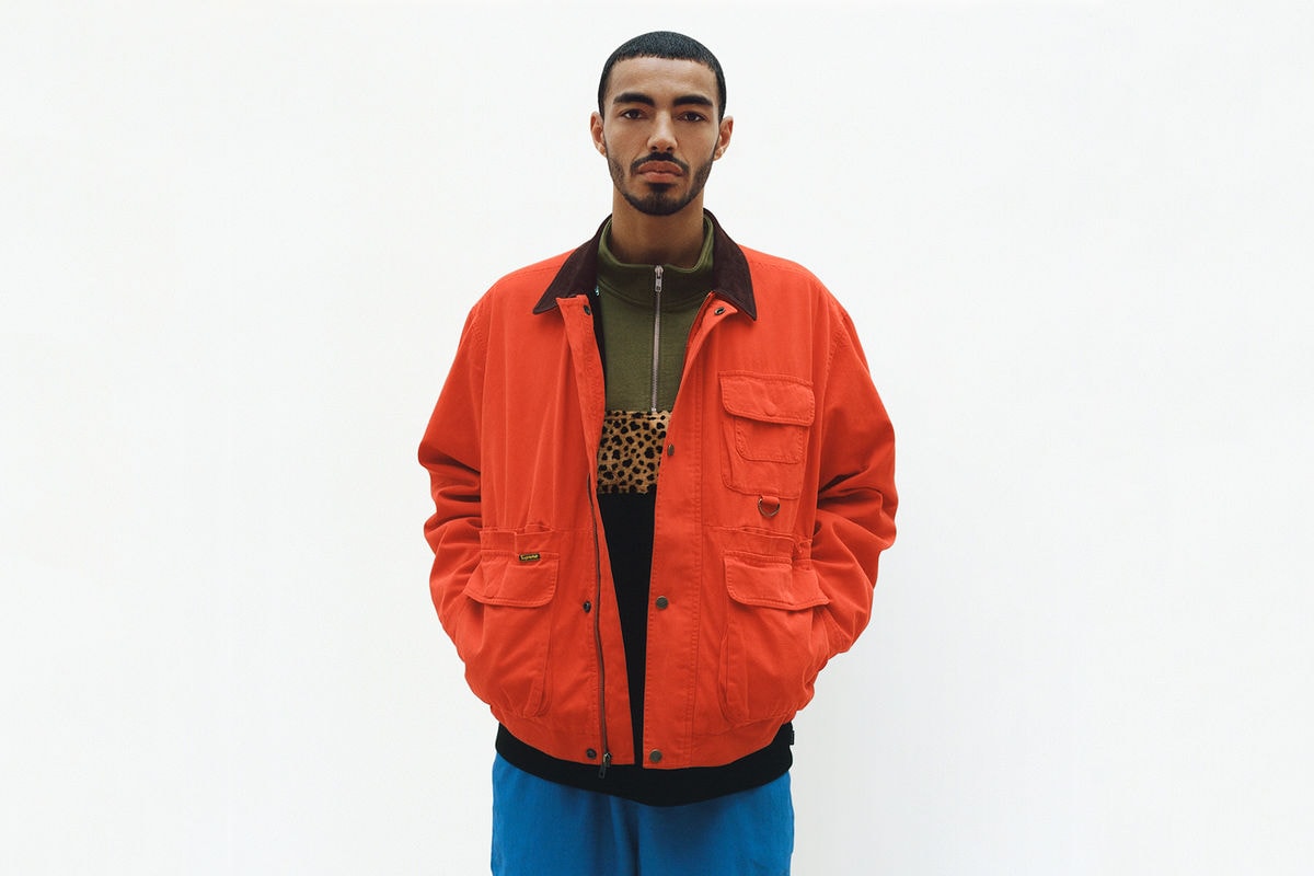 Supreme Fall/Winter 2018 Lookbook Bomber Jacket Red