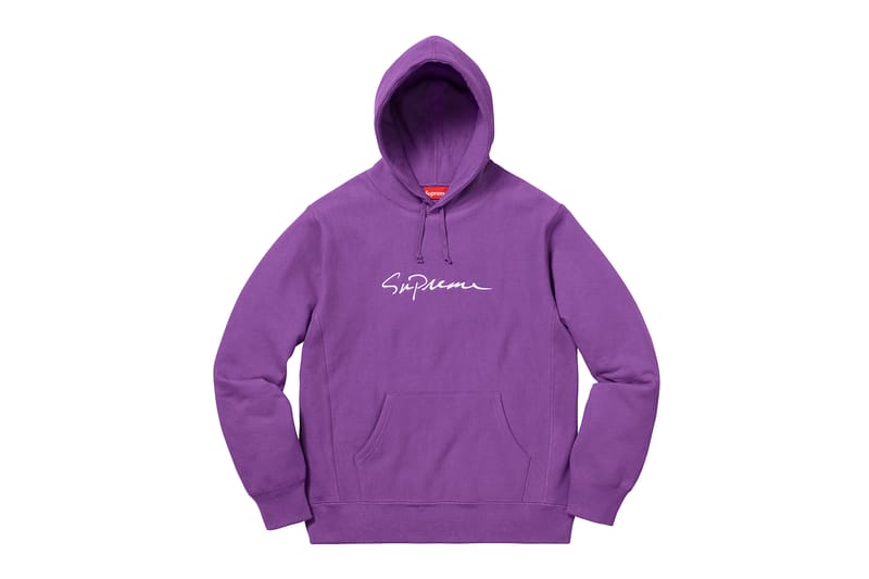 fw18 supreme hoodie