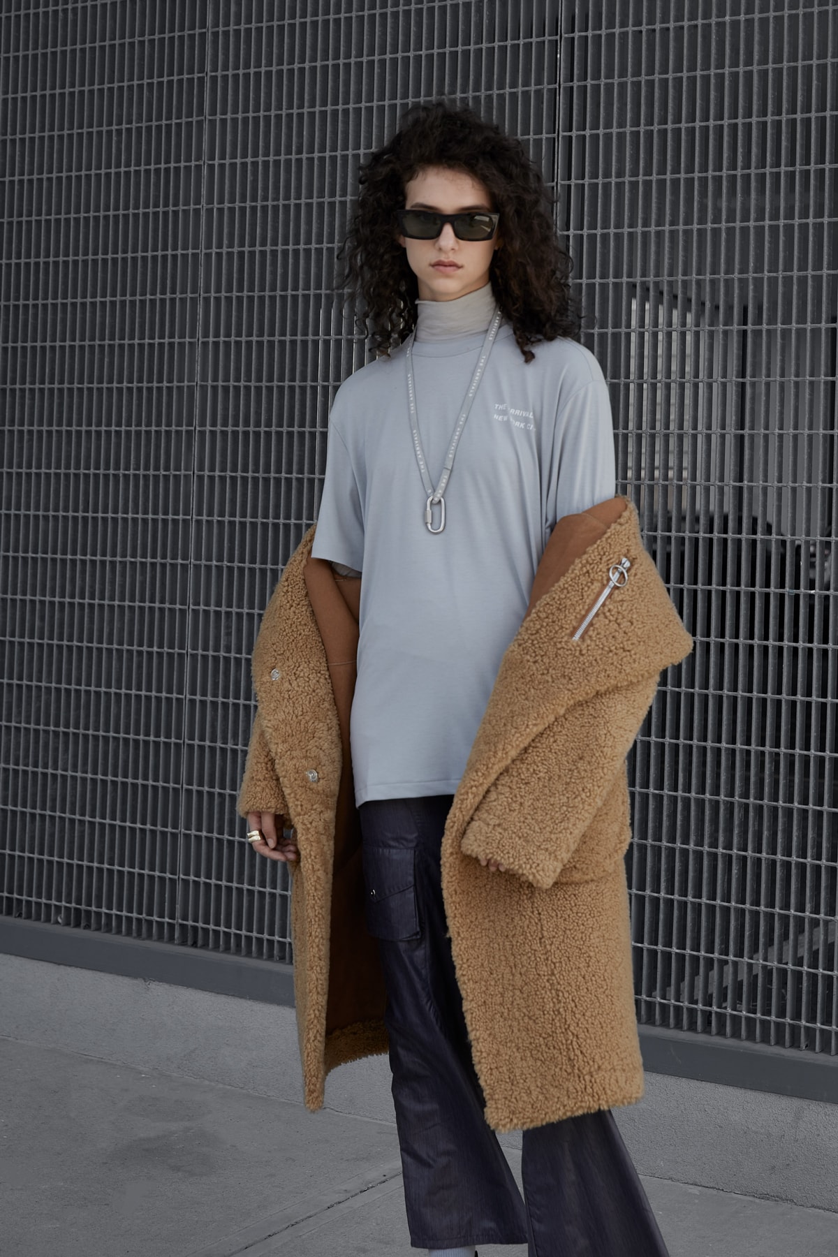The Arrivals Fall/Winter 2018 Collection Lookbook Koda Natural Tan Shirt Grey
