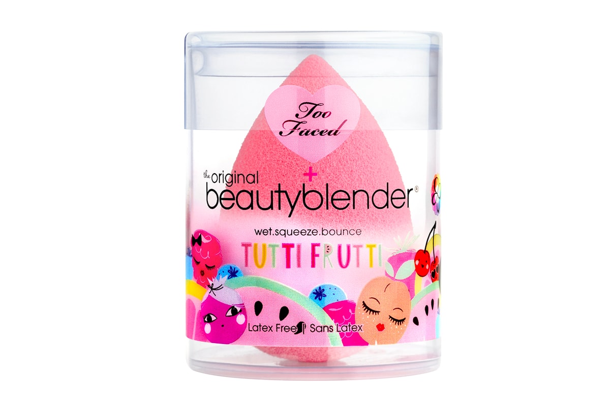 Too Faced Tutti Frutti Makeup Dew You Beautyblender Pink