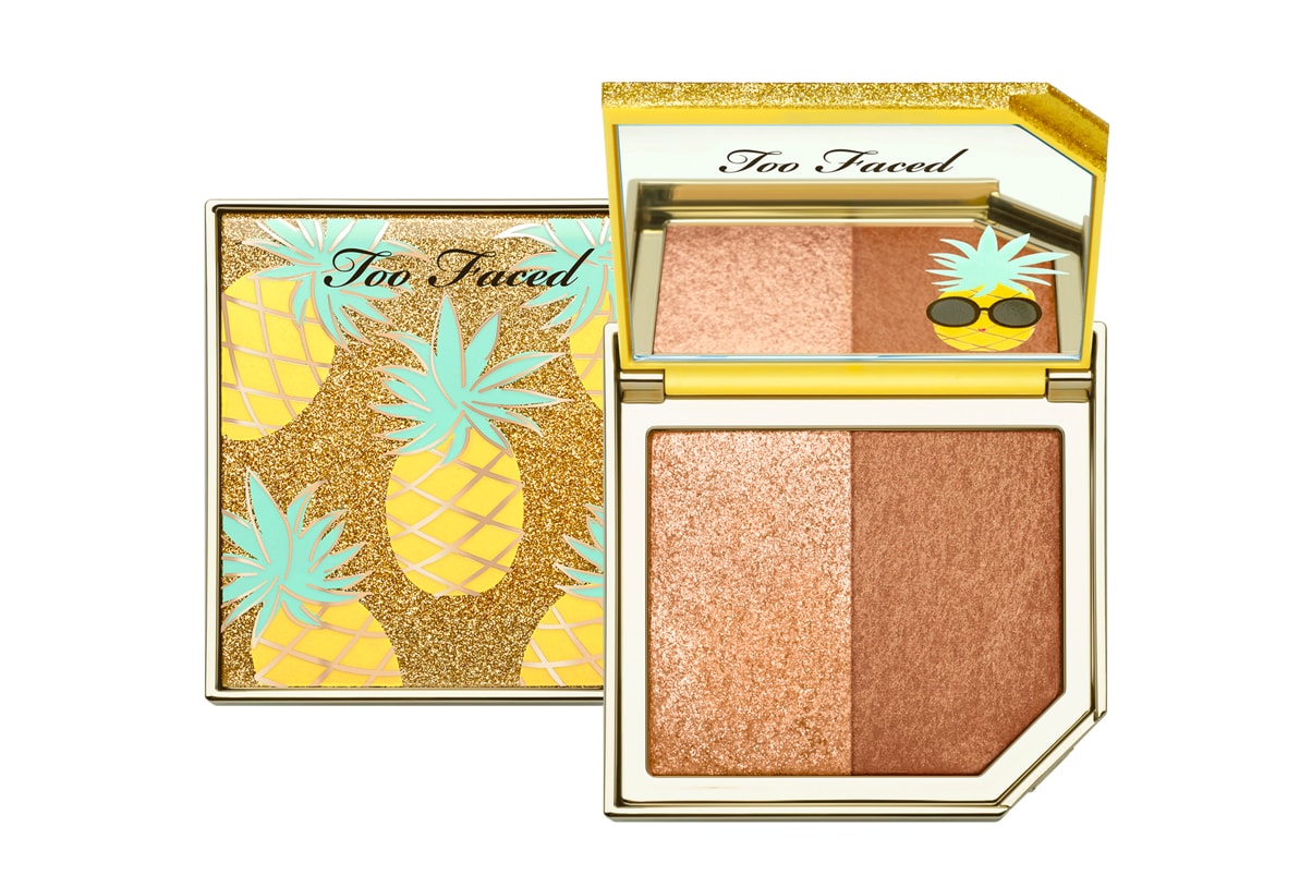 Too Faced Tutti Frutti Makeup Dew You Pineapple Paradise Highlighter Bronzer