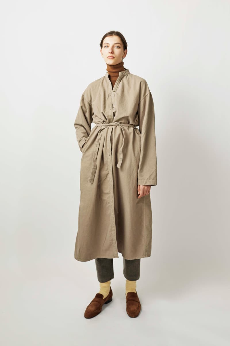 undecorated Fall/Winter 2018 Lookbook Coat Khaki