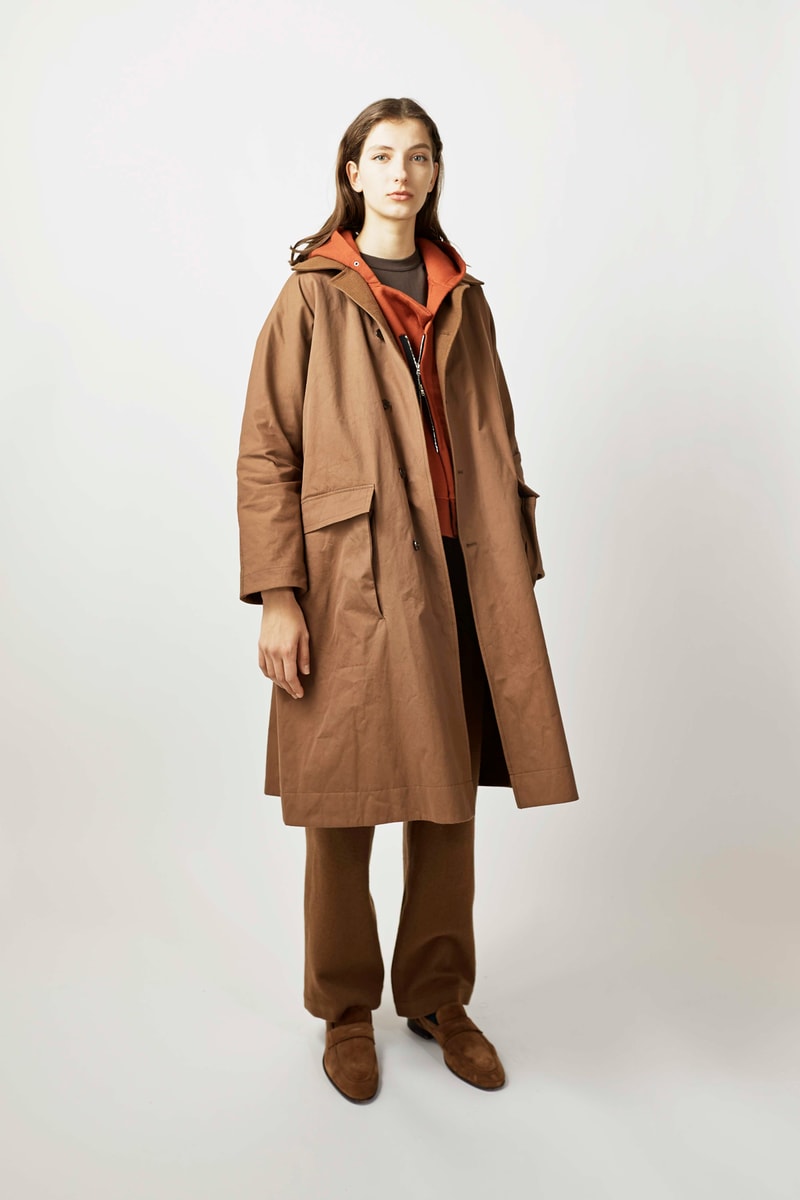 undecorated Fall/Winter 2018 Lookbook Coat Tan Trousers Brown