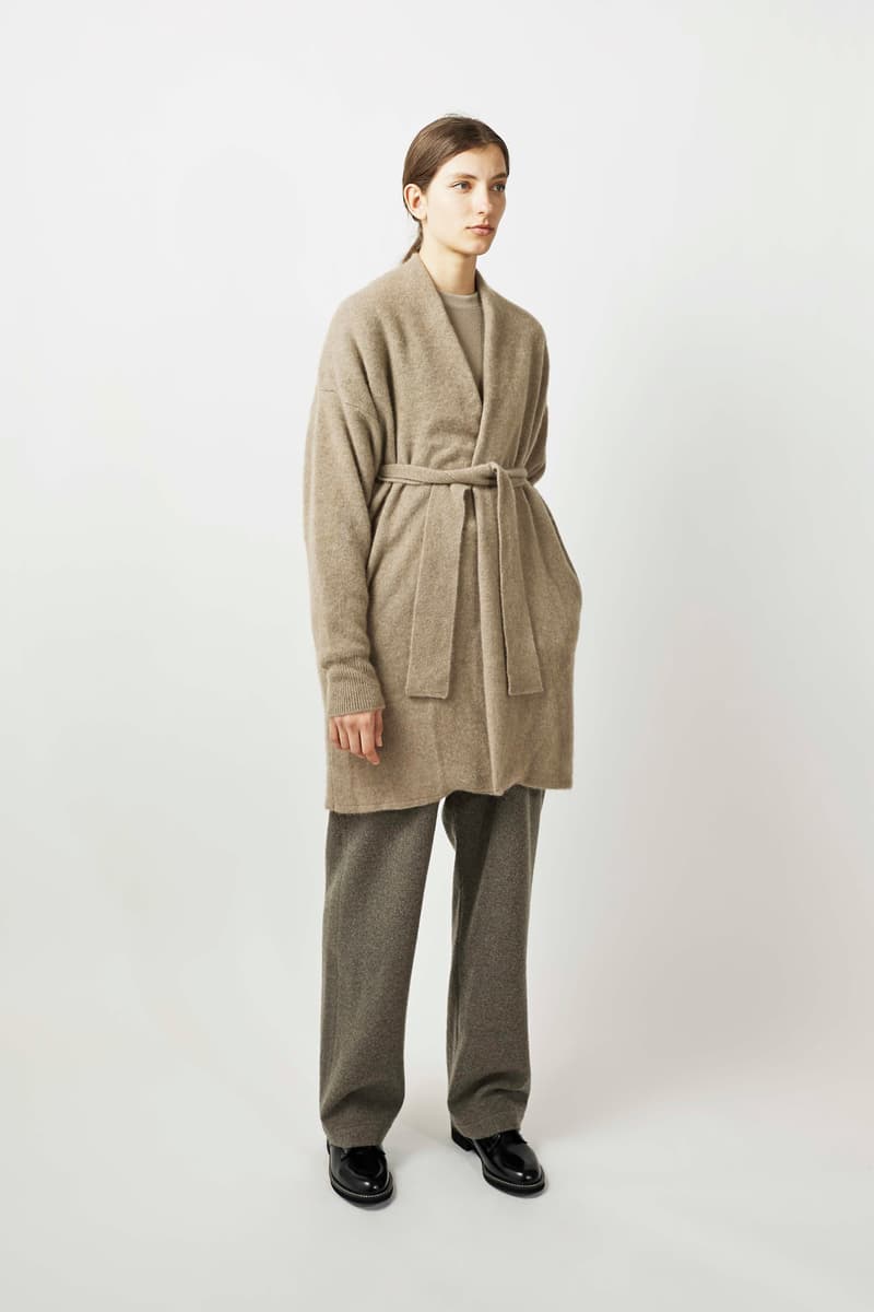 undecorated Fall/Winter 2018 Lookbook Coat Khaki Trousers Grey