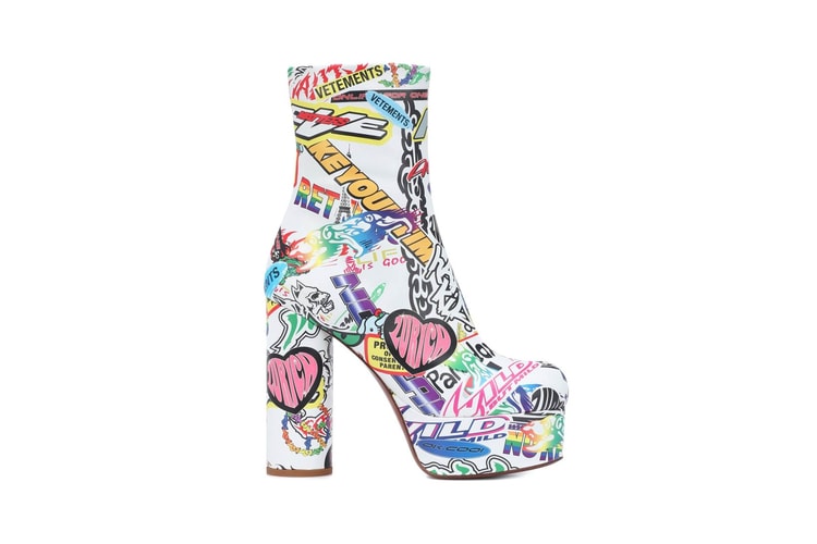 Feel the Love in Vetements' Graphic Go-Go Boots