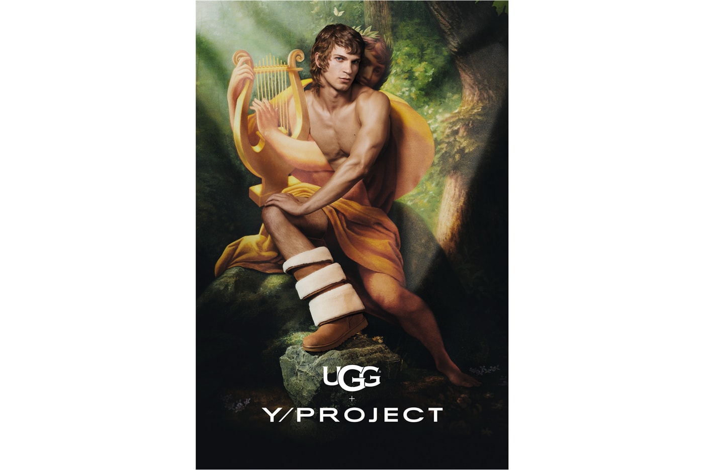 Y/Project x UGG Footwear Campaign Triple Cuff Brown