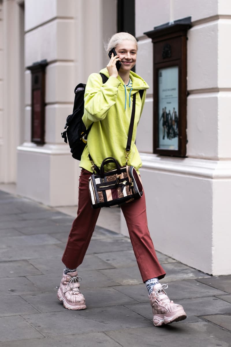 London Fashion Week Street Style Streetsnaps Spring Summer 2019 LFW