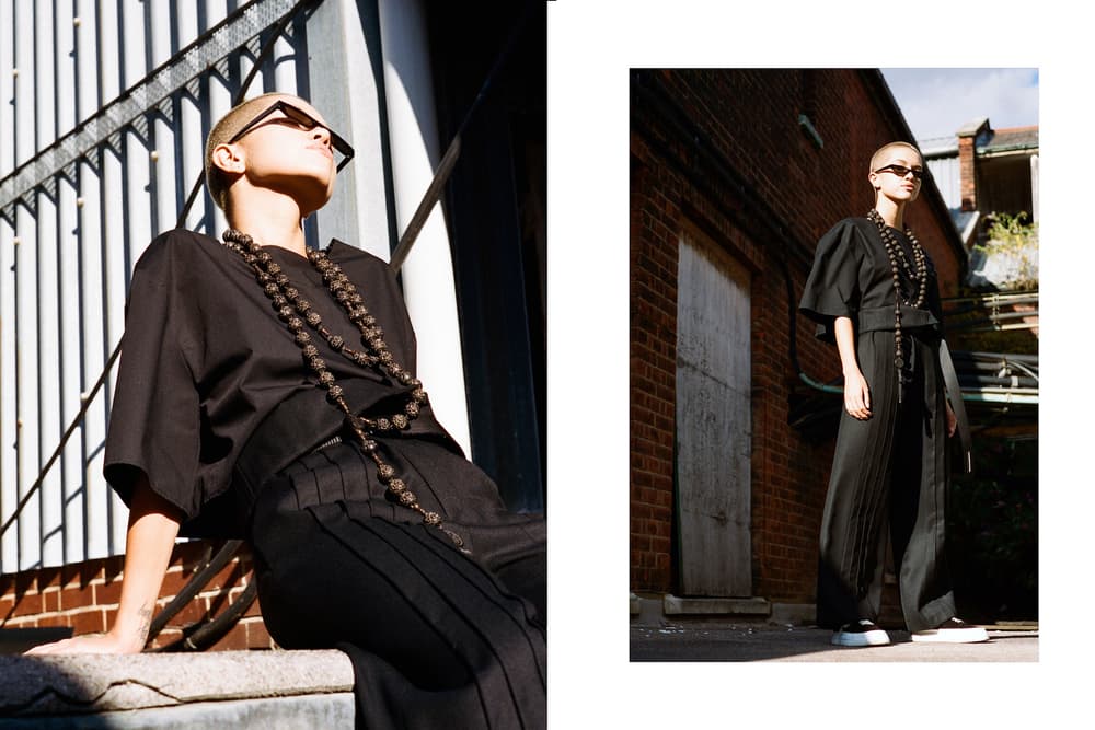 Tourne De Transmission TDT Fall/Winter 2018 Lookbook Streetwear Fashion Black Tactical Hat Range