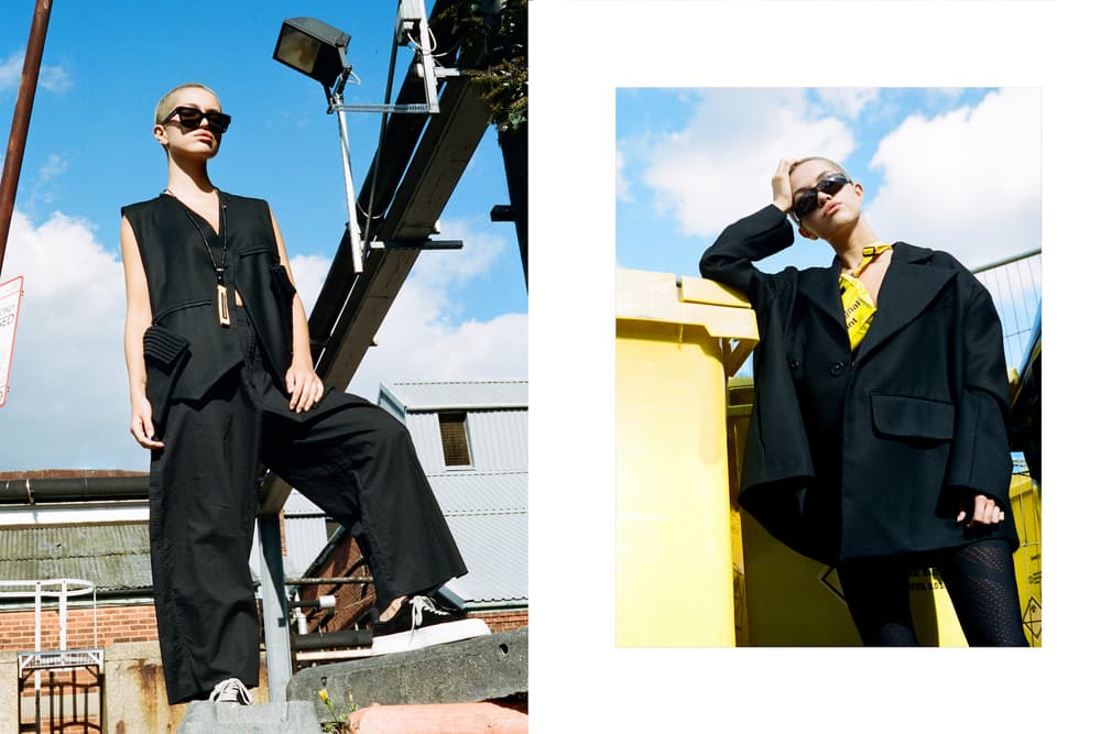 Tourne De Transmission TDT Fall/Winter 2018 Lookbook Streetwear Fashion Black Tactical Hat Range