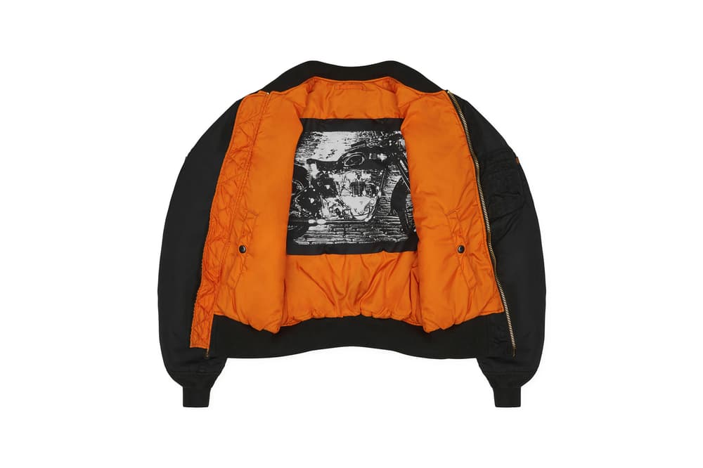 1017 ALYX 9SM x SHOWstudio Capsule Collection Triumph Twin Bomber Black