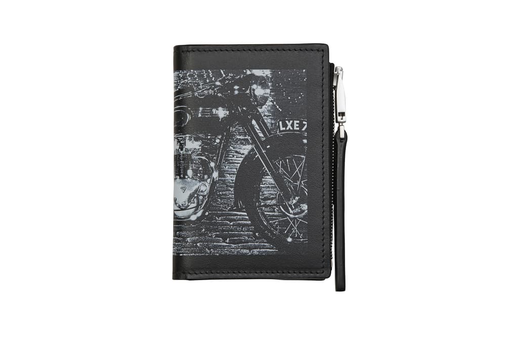 1017 ALYX 9SM x SHOWstudio Capsule Collection Motorcycle Print Tom Wallet Black