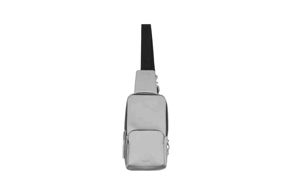 1017 ALYX 9SM x SHOWstudio Capsule Collection Washed 3M Cross Body Bag Silver