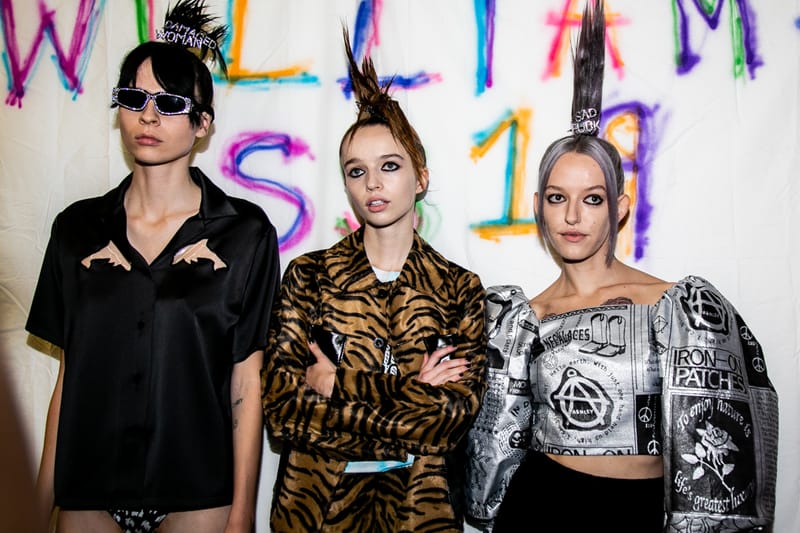 A Backstage Look at Ashley Williams' SS19 Show at London Fashion Week