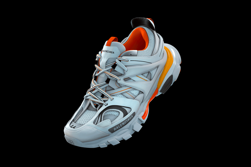Balenciaga Track Sneaker Green Blue Orange