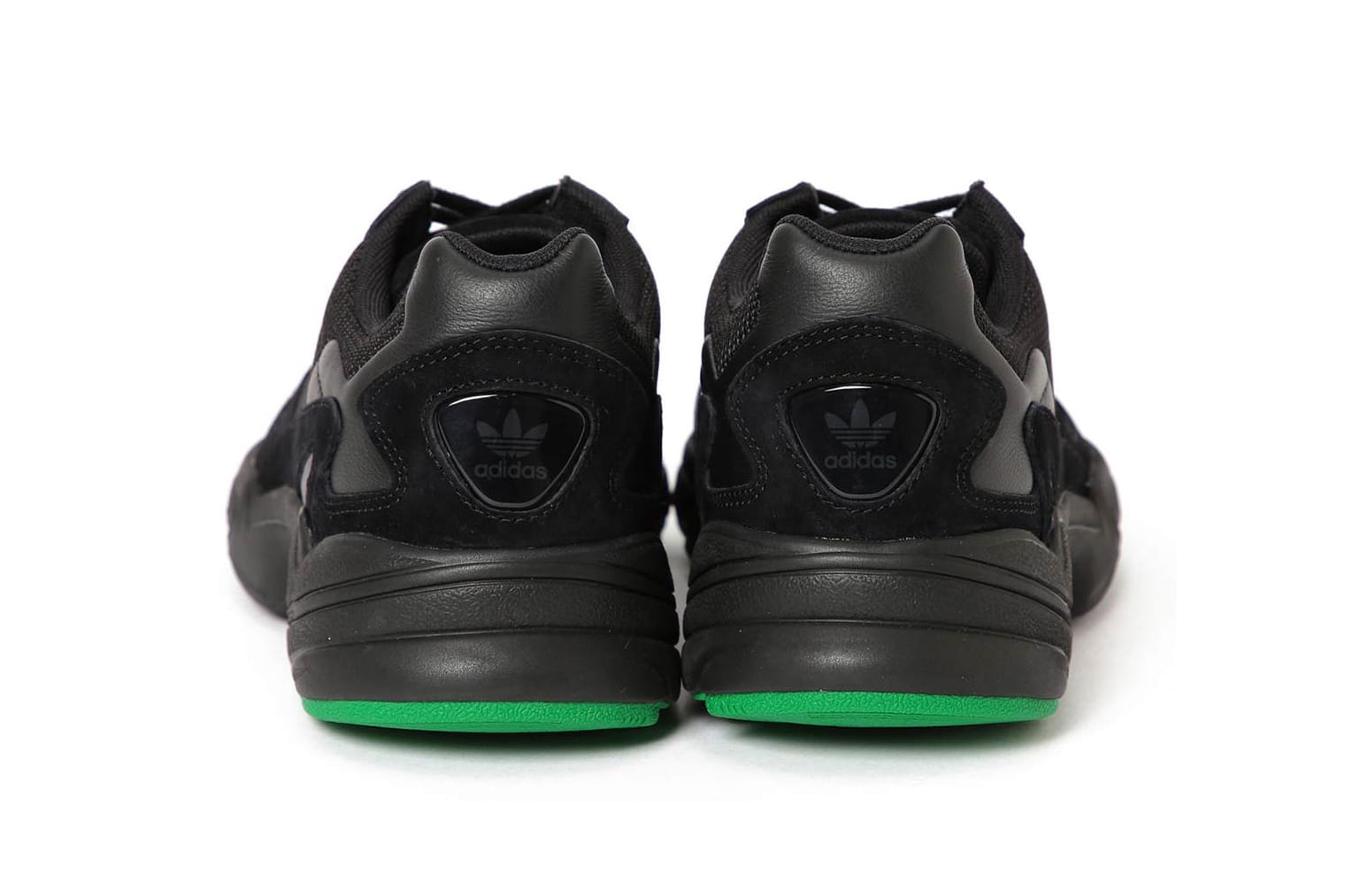 adidas falcon black green