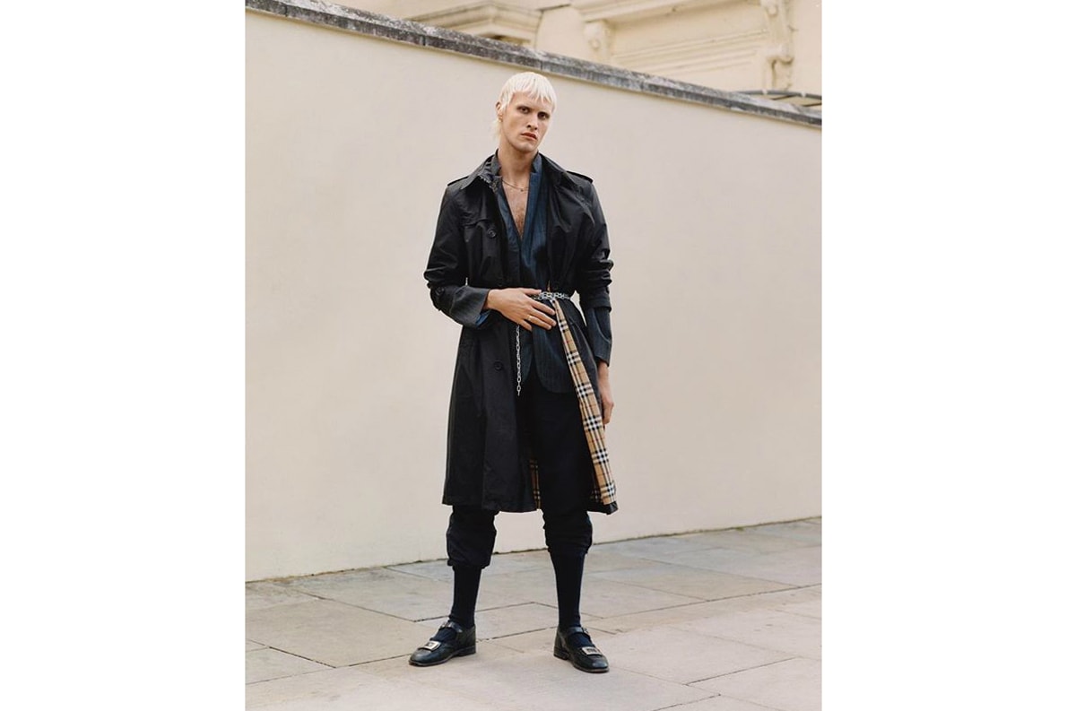 Burberry Spring/Summer 2019 B Series Capsule Collection Lightweight Trench Black