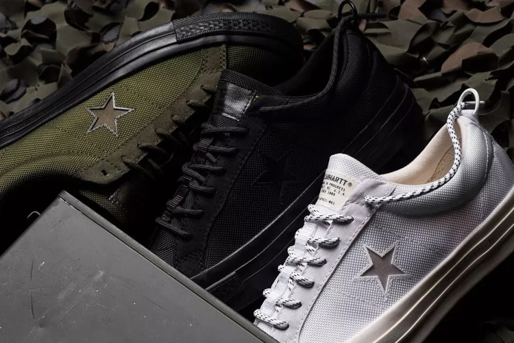 The Carhartt WIP x Converse One Star Collection Refines the Classic Military Look