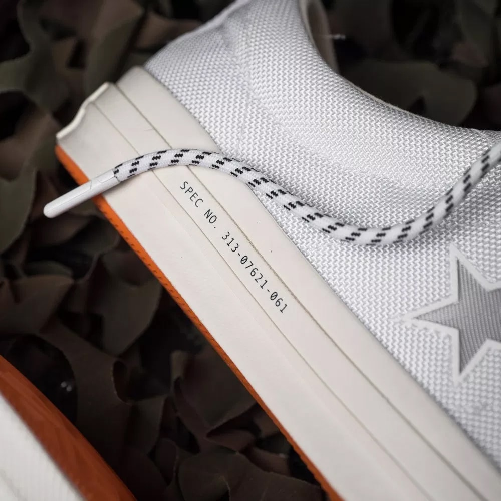 carhartt wip converse one star ox collab collection military green white black